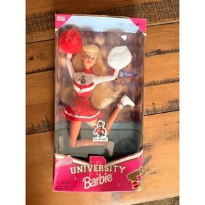 vintage Mattel University Barbie NC State Cheerleader Special Edition 1996 Doll